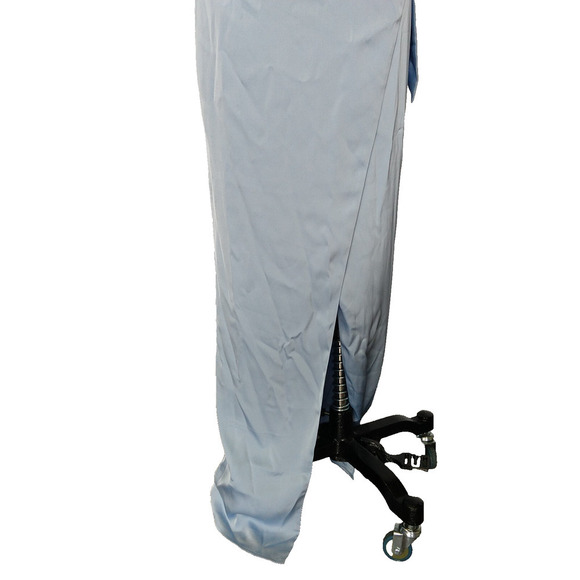 V. Chapman June Corset Wrap Tie Dress Size 4 NWT Kentucky Blue Strapless $415 - Picture 4 of 12